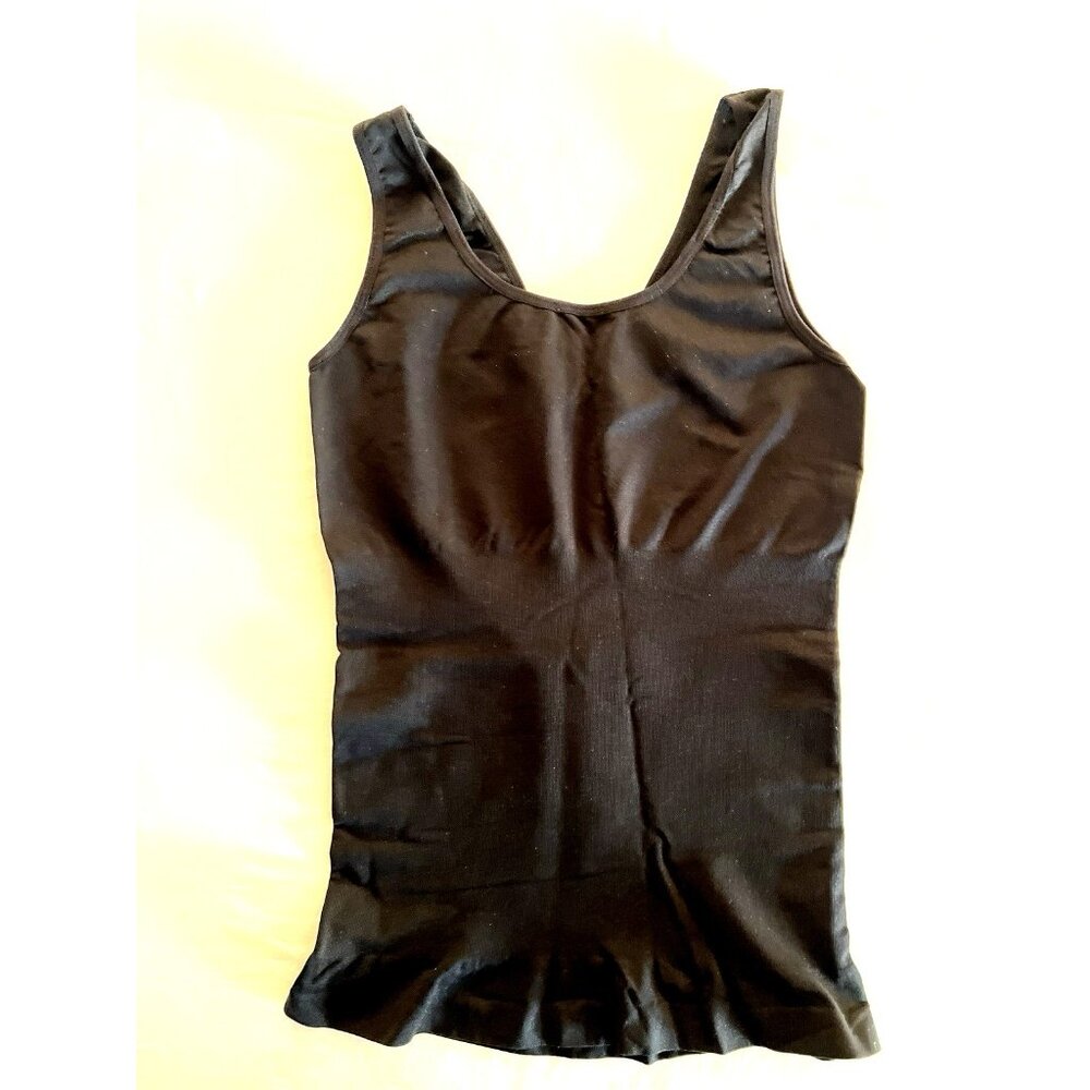 MARILYN MONROE Size XL Shapewear Women’s BLACK Compression Tank Camisole Cami - Picture 9 of 10
